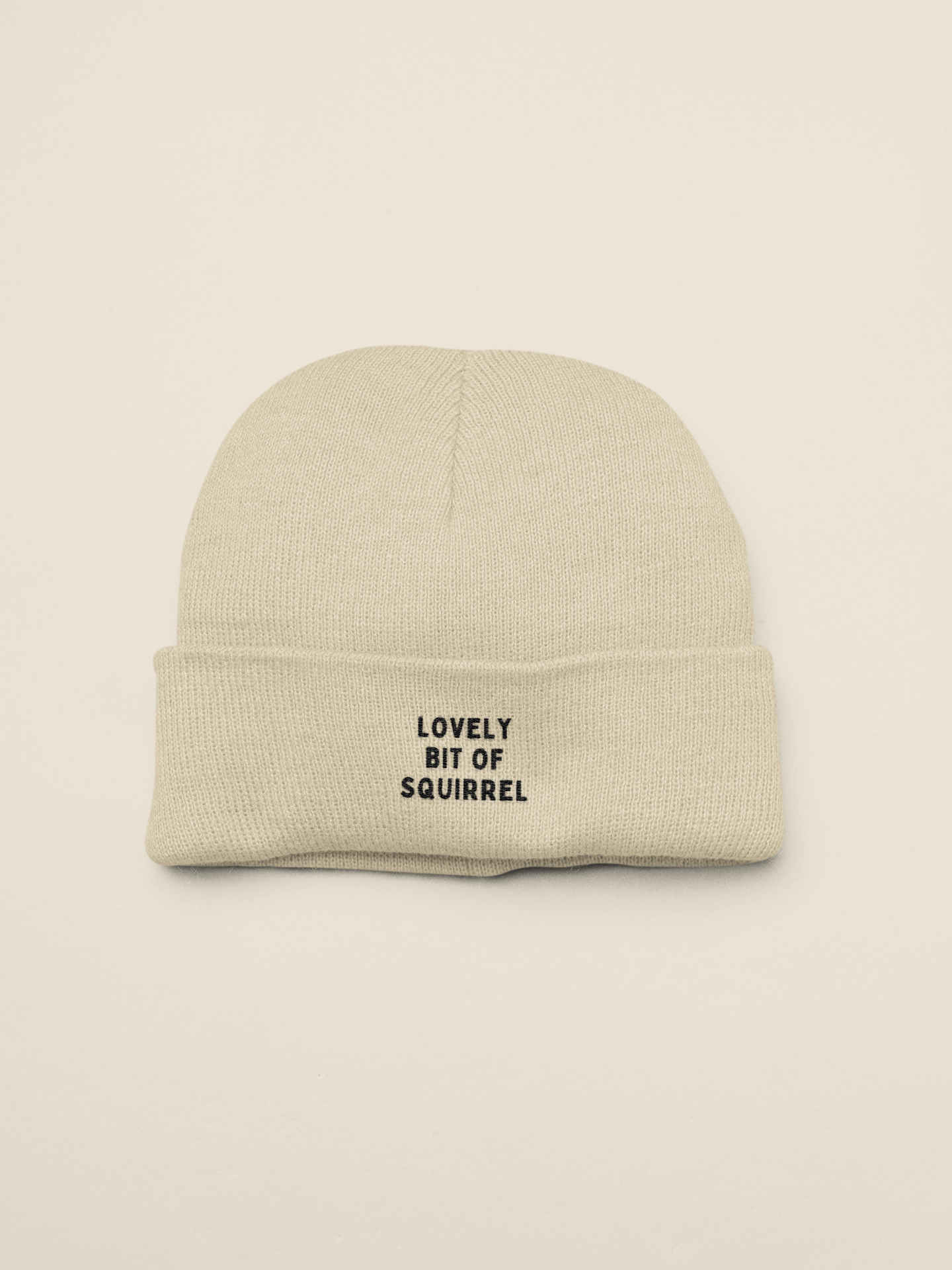 Lovely Bit Of Squirrel | Beanie Hat