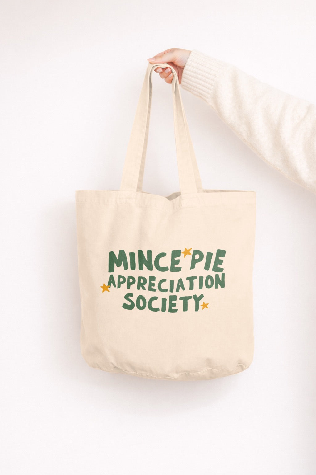 Mince Pie Appreciation Society | Christmas Tote Bag