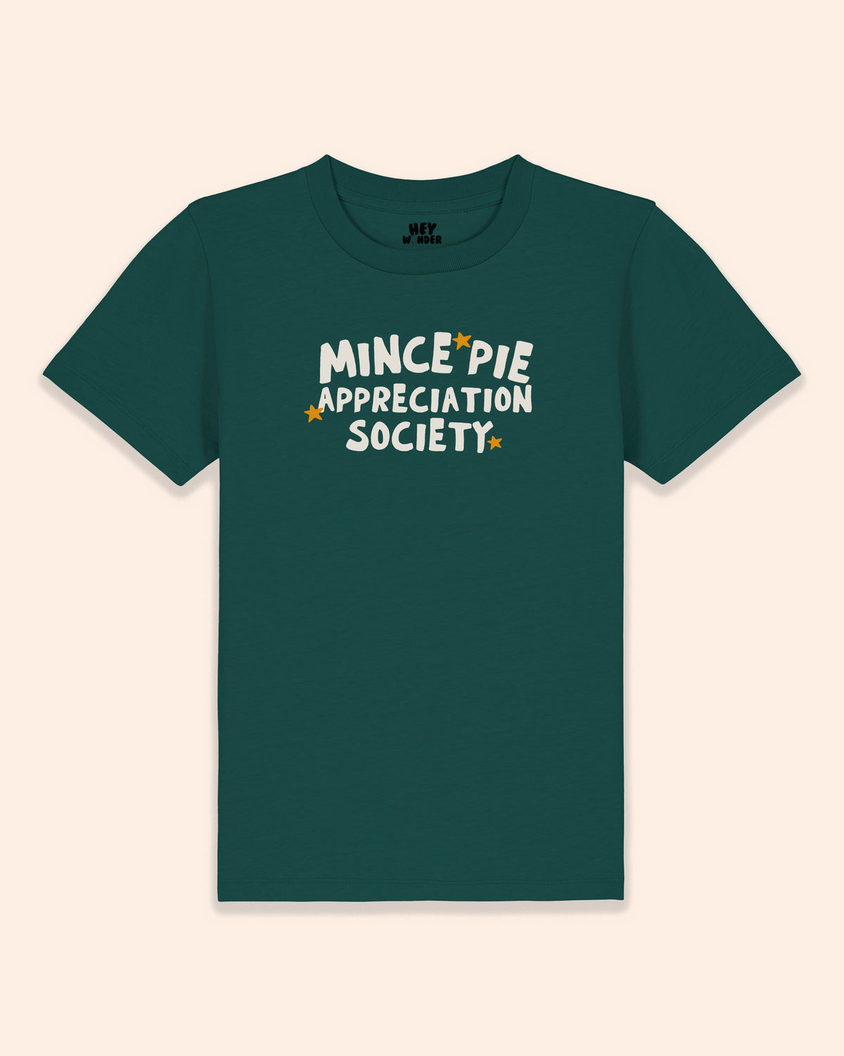 Mince Pie Appreciation Society | Kids Christmas T Shirt