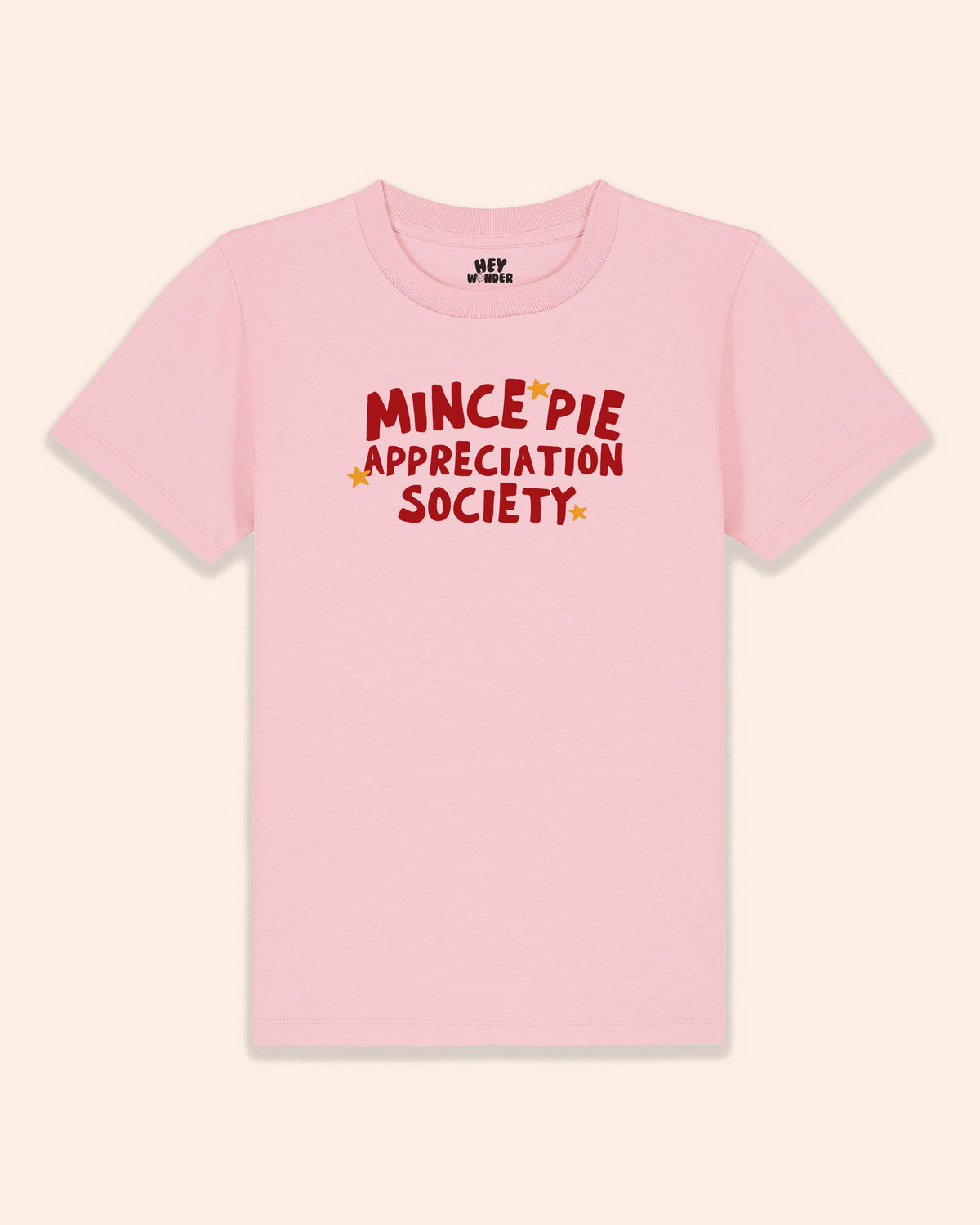 Mince Pie Appreciation Society | Kids Christmas T Shirt