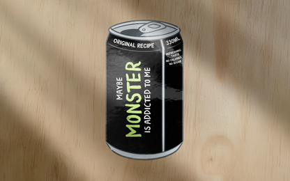 Maybe Monster Is Addicted To Me | Sticker