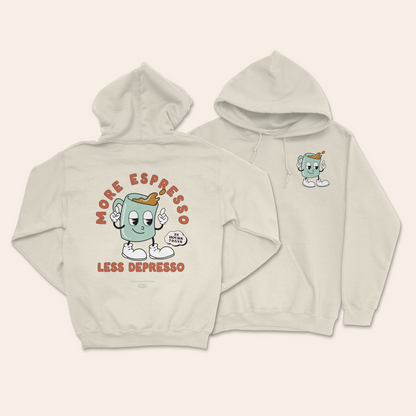 More Espresso Less Depresso | Unisex Hoodie