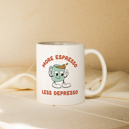 More Espresso Less Depresso | Mug