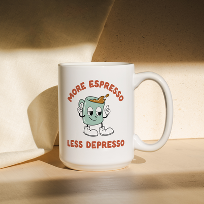 More Espresso Less Depresso | Mug