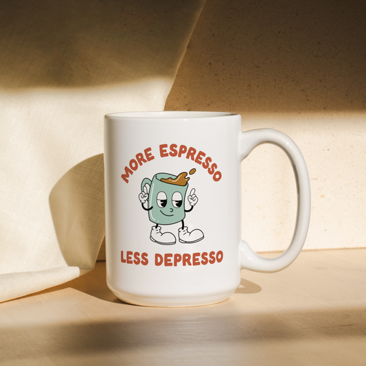 More Espresso Less Depresso | Mug