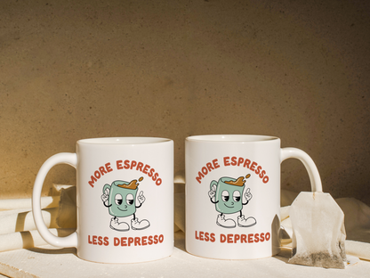 More Espresso Less Depresso | Mug