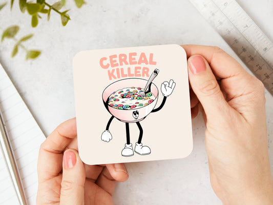 Cereal Killer | Peach and Cream | Coaster