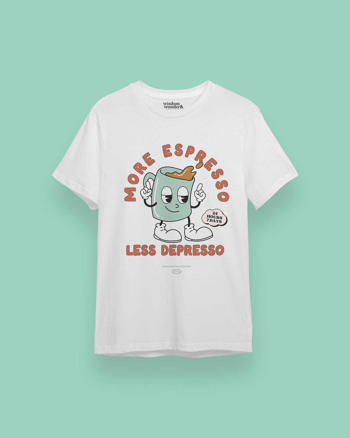 Stroppy Before Coffee | Organic Unisex T Shirt