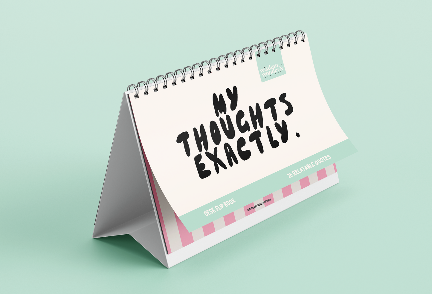 Relatable Flip Book | My Thoughts Exactly | 26 Relatable Prints