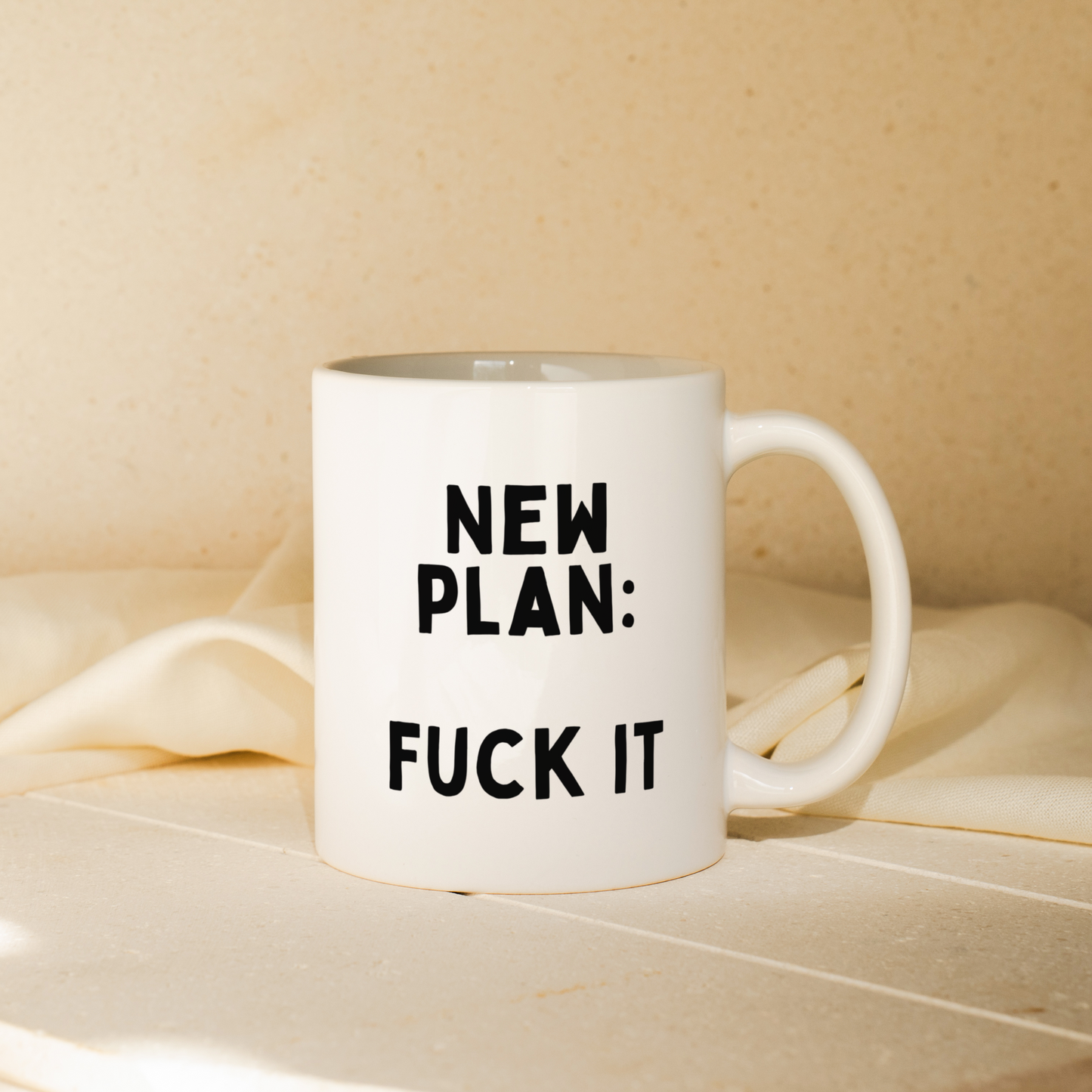 New Plan: Fuck It | Mug
