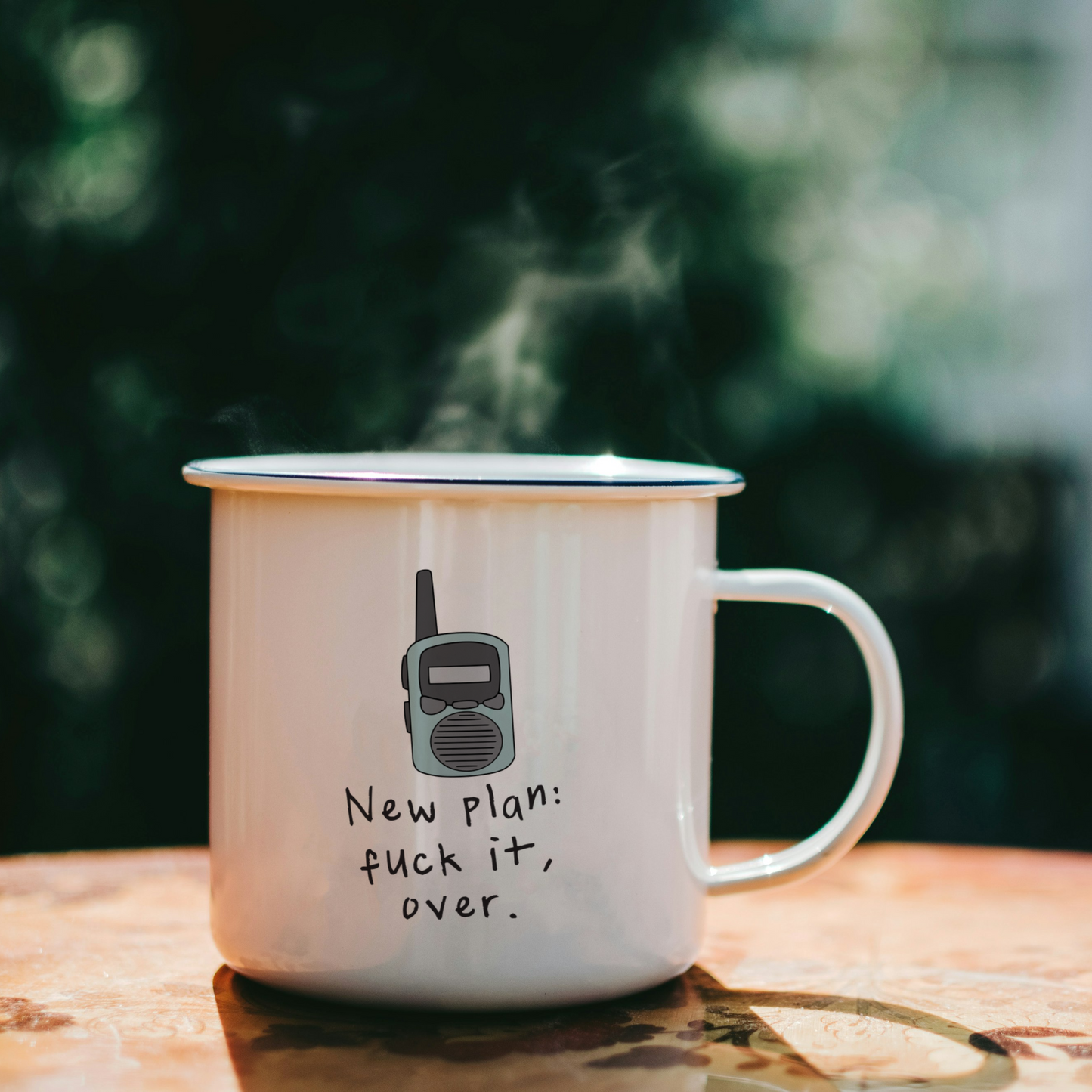 New Plan: Fuck It | Walkie Talkie | Mug