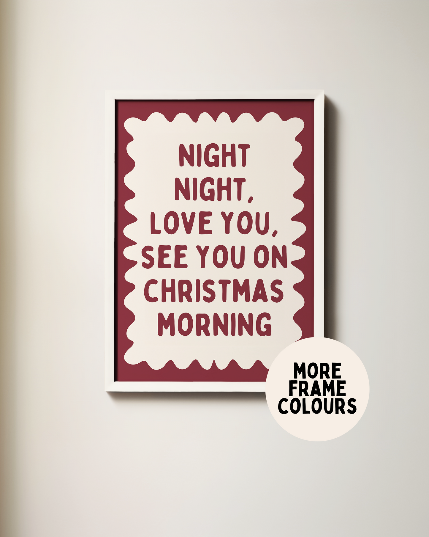 Night Night | Christmas Art Print