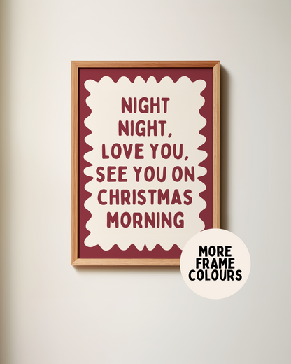 Night Night | Christmas Art Print