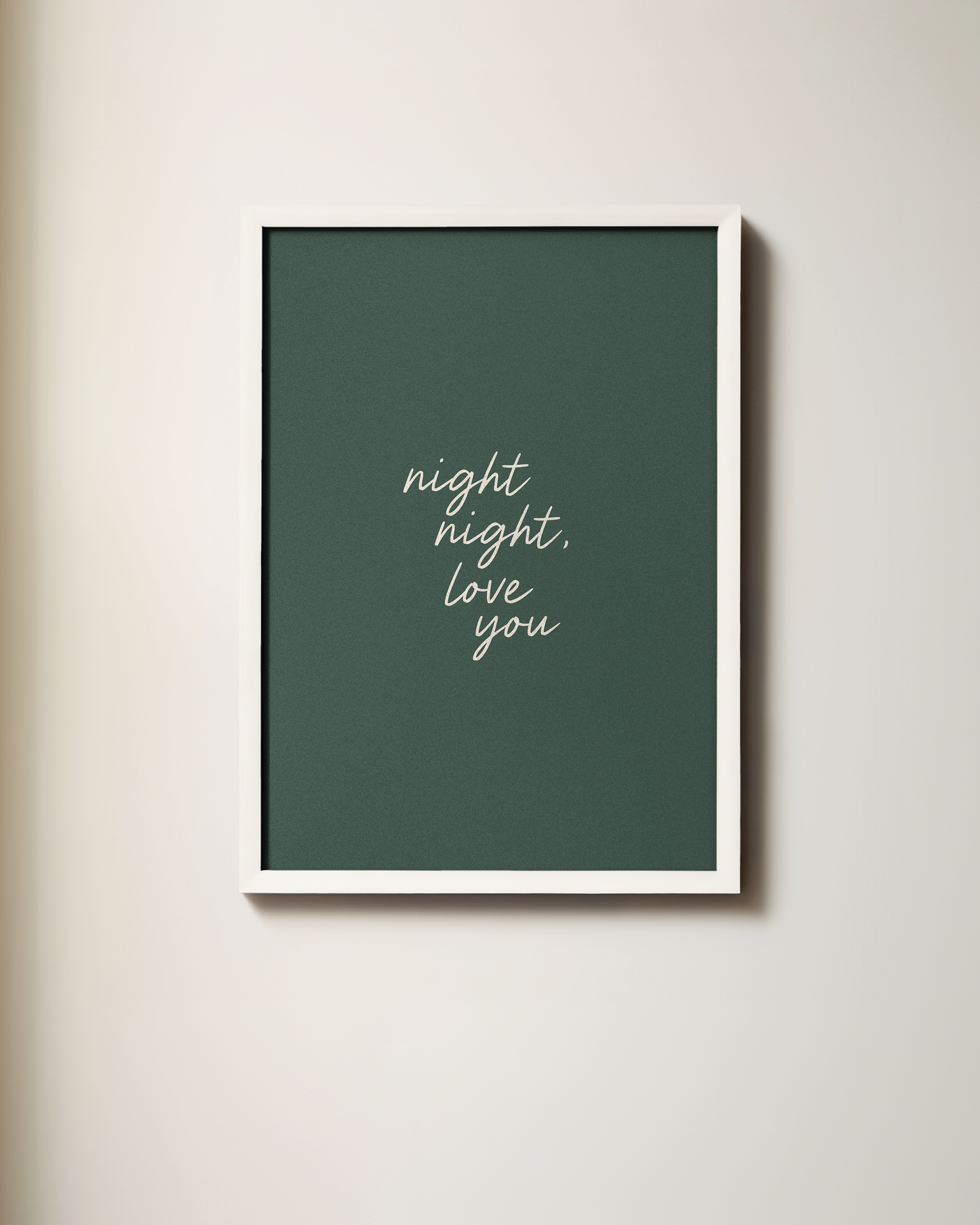 Night Night, Love You | Art Print