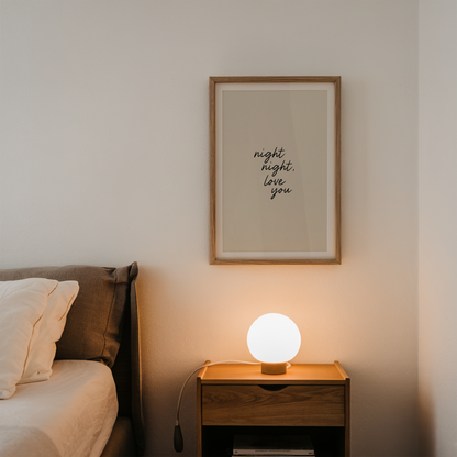 Night Night, Love You | Art Print