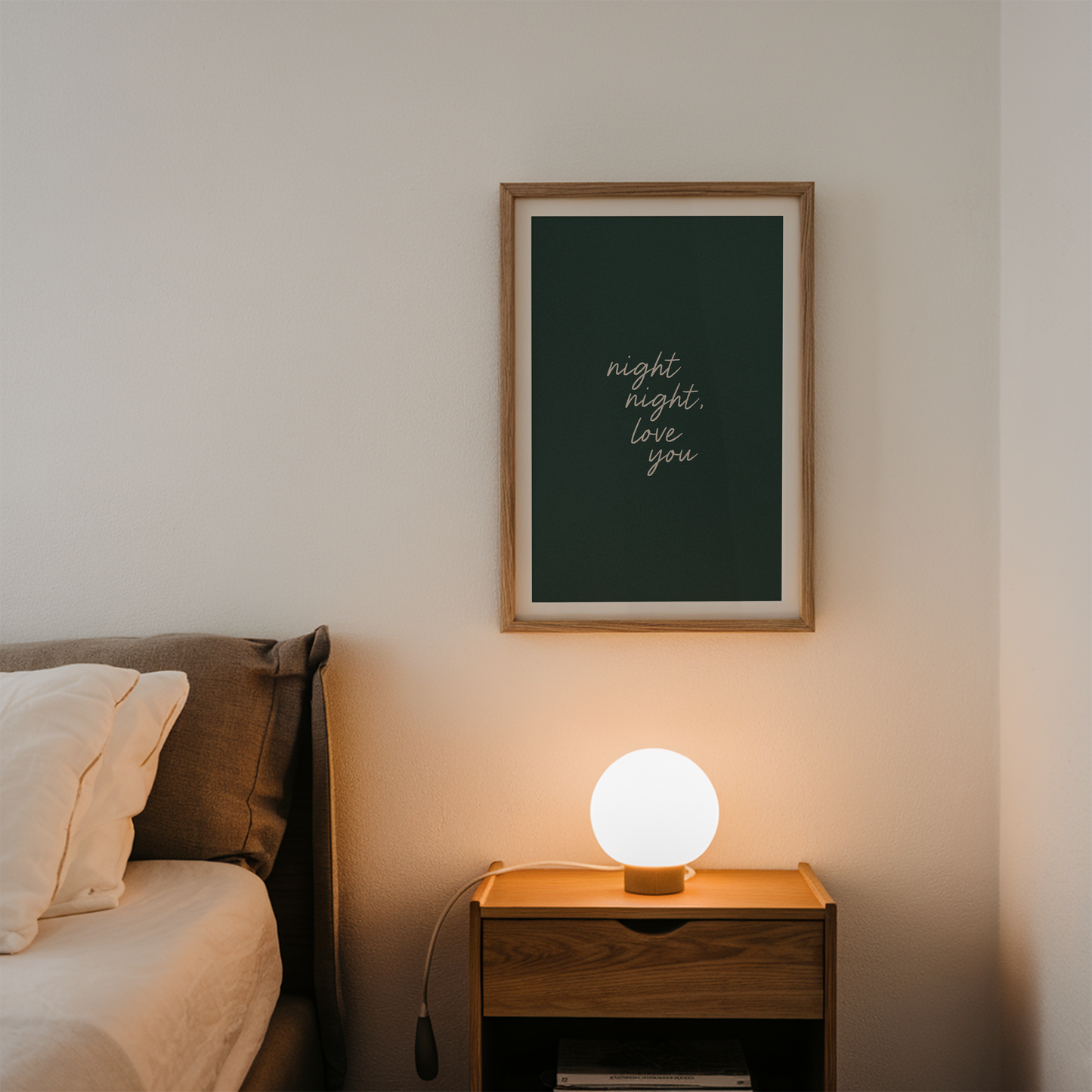 Night Night, Love You | Art Print
