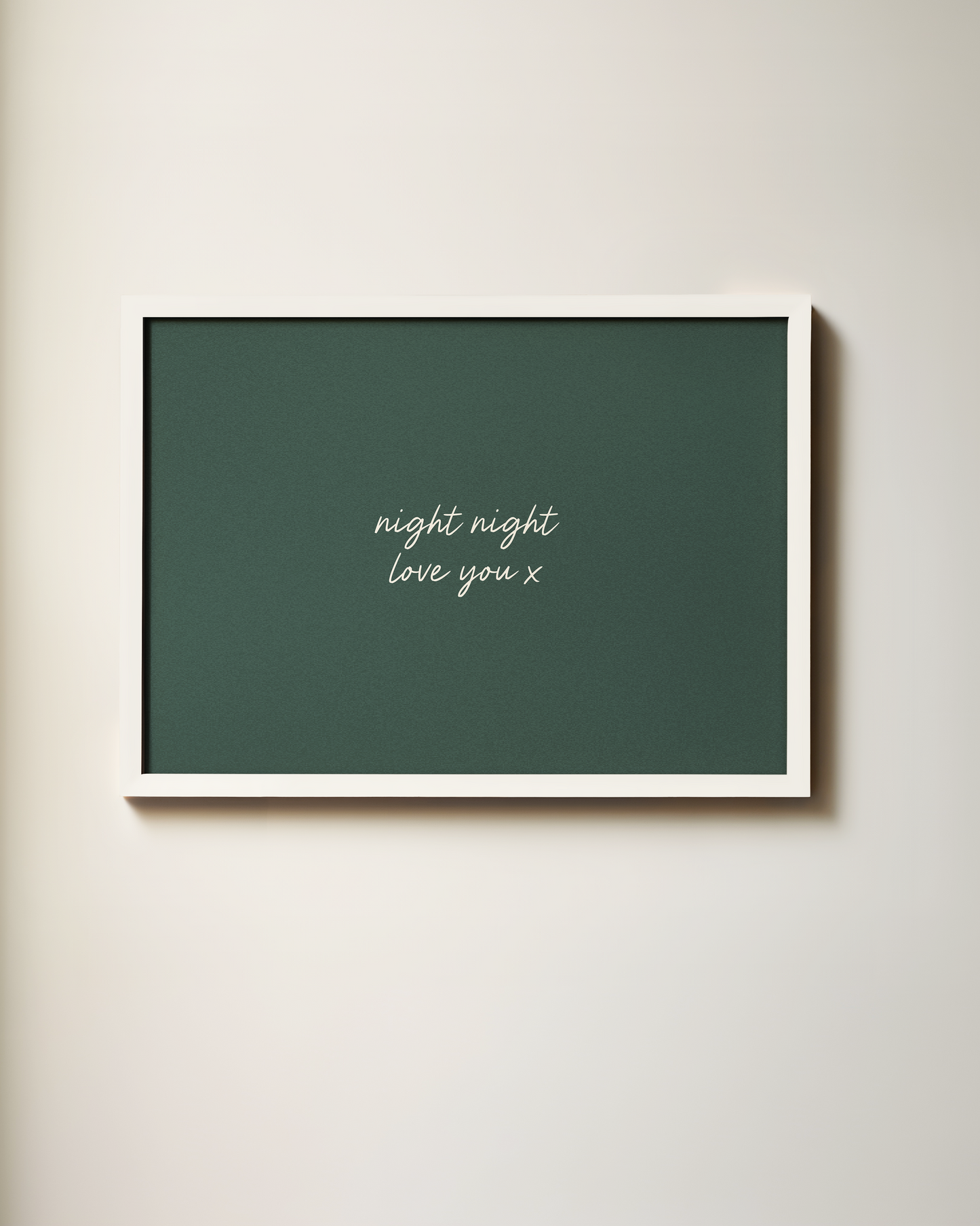 Night Night, Love You | Art Print
