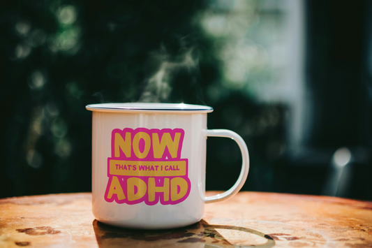 Now That's What I Call ADHD | Enamel Mug
