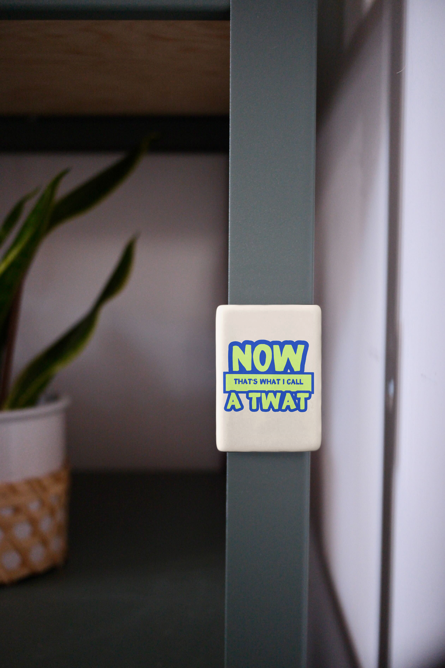 Now That's What I Call a Twat | Ceramic Magnet
