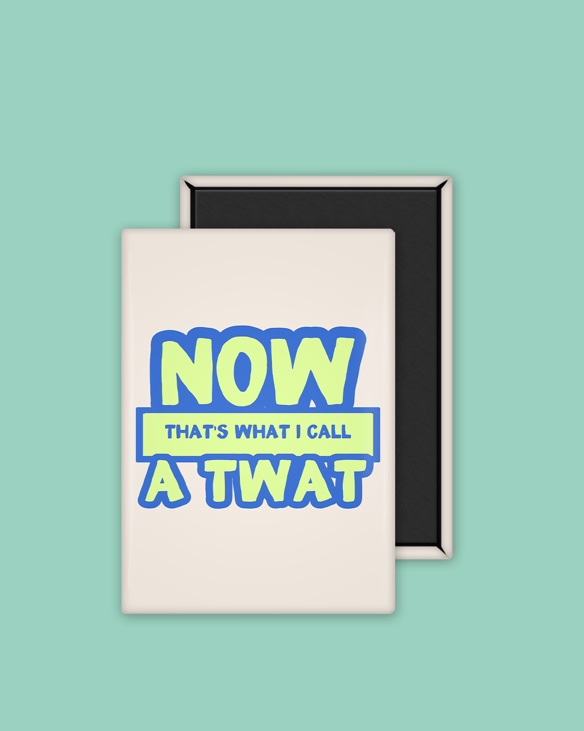 Now That's What I Call a Twat | Ceramic Magnet