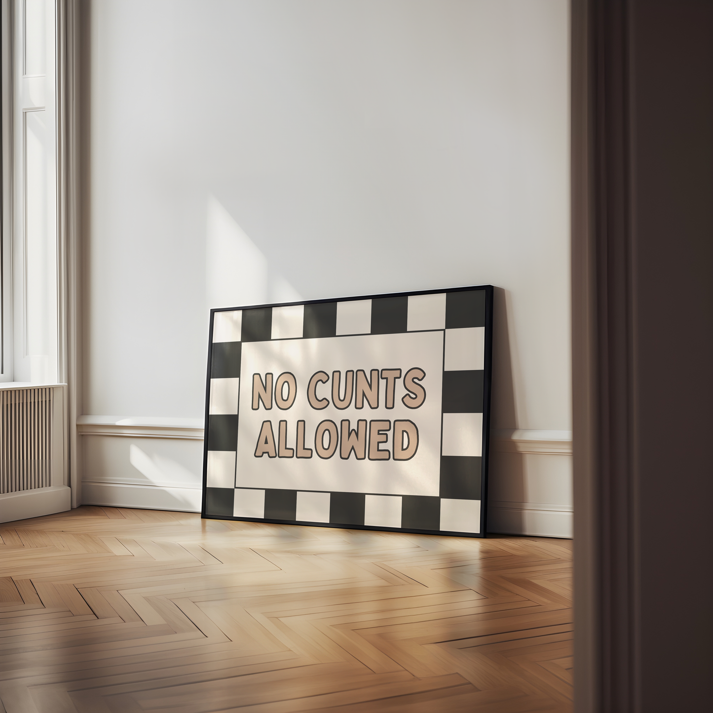 No Cunts Allowed | Art Print