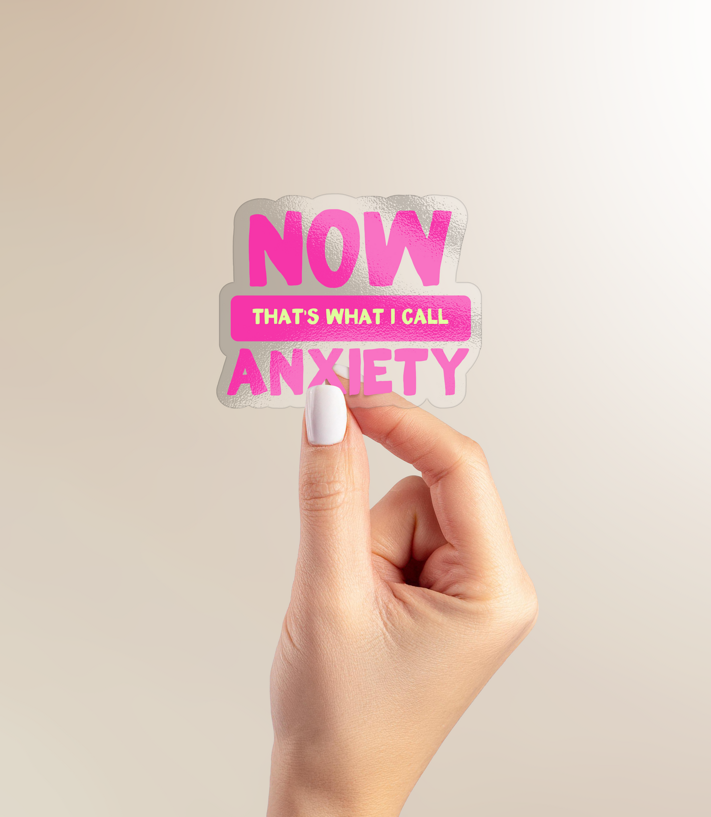 Now That's What I Call Anxiety | Sticker