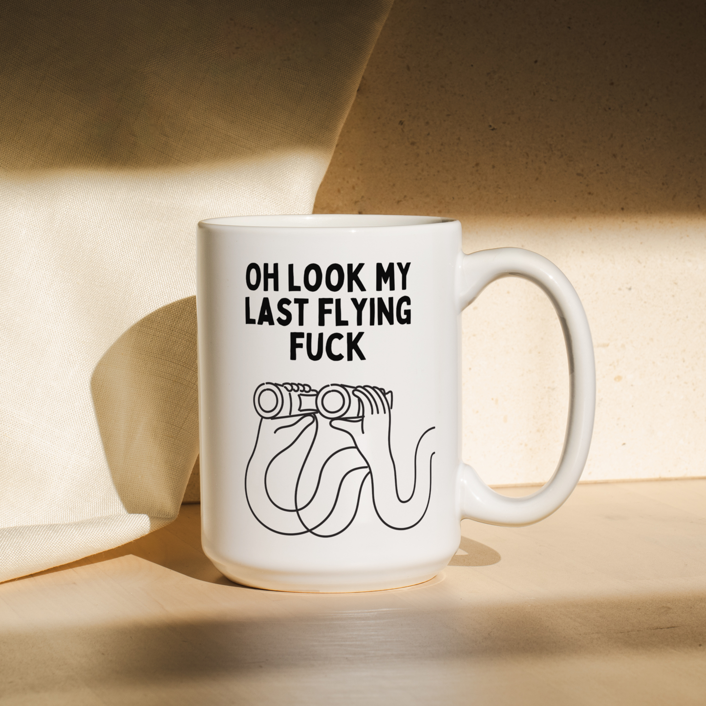 Oh Look My Last Flying Fuck  | Mug