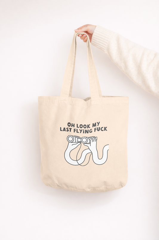 Oh Look My Last Flying Fuck | Tote Bag