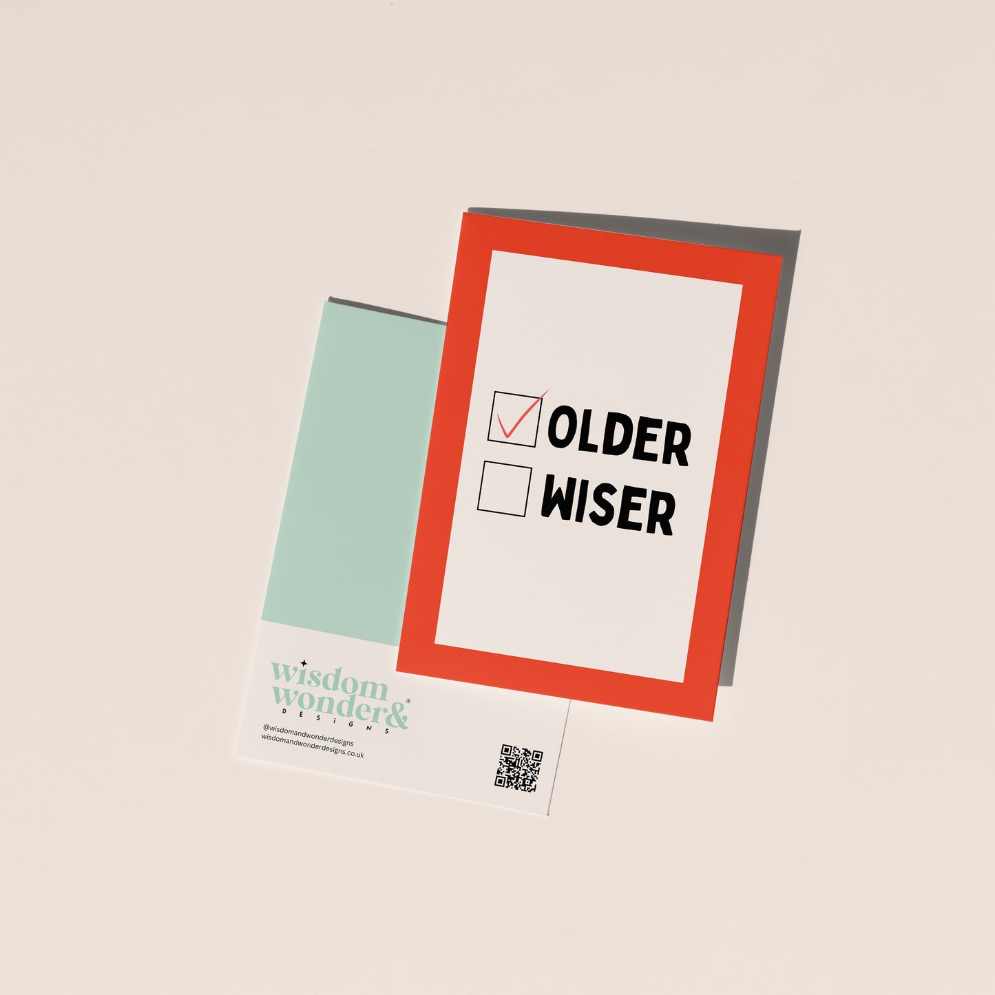 Older Wiser | Greeting Card