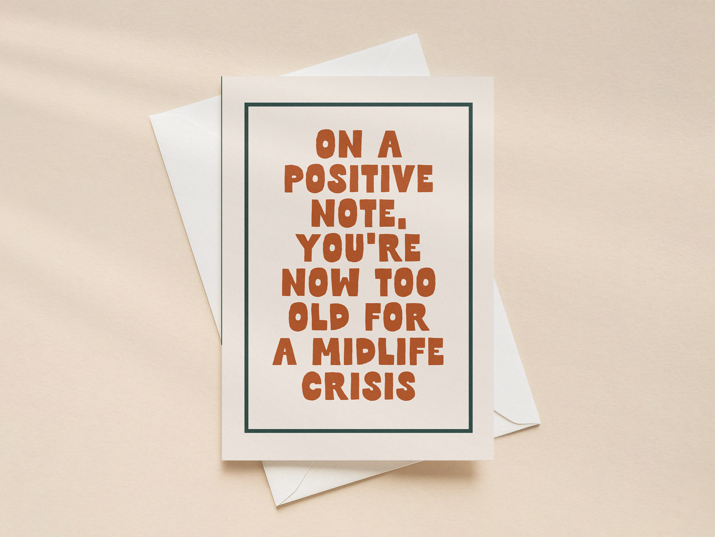 On a Positive Note | Greeting Card