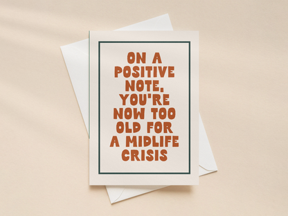 On a Positive Note | Greeting Card