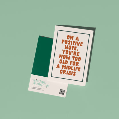 On a Positive Note | Greeting Card