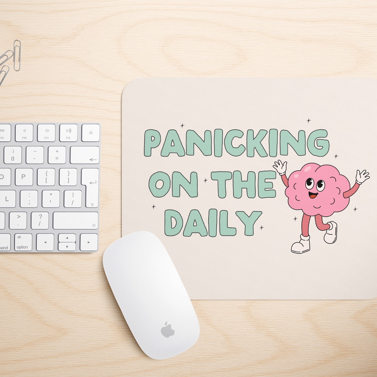 Panicking On The Daily | Mouse Mat