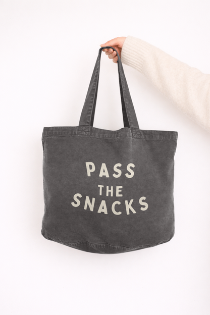Pass The Snacks | Tote Bag