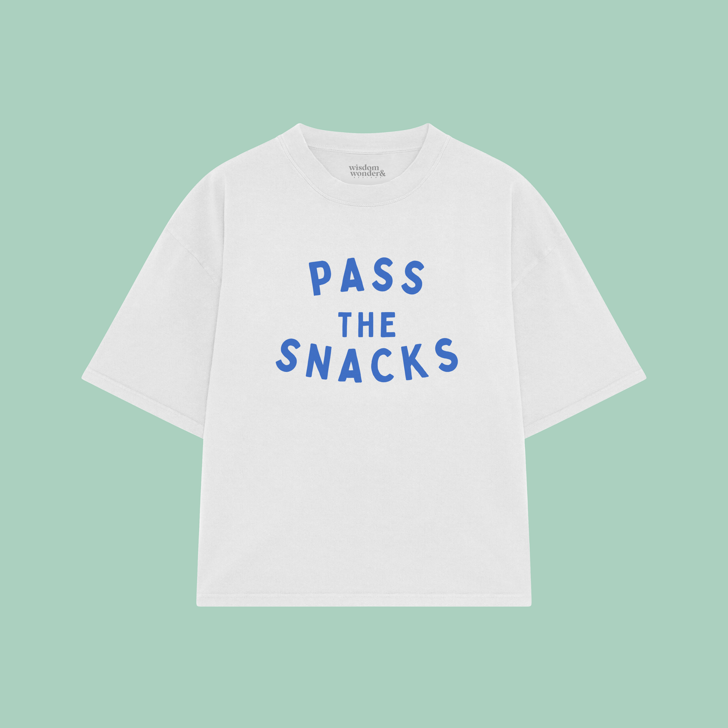Pass The Snacks | Boxy T Shirt