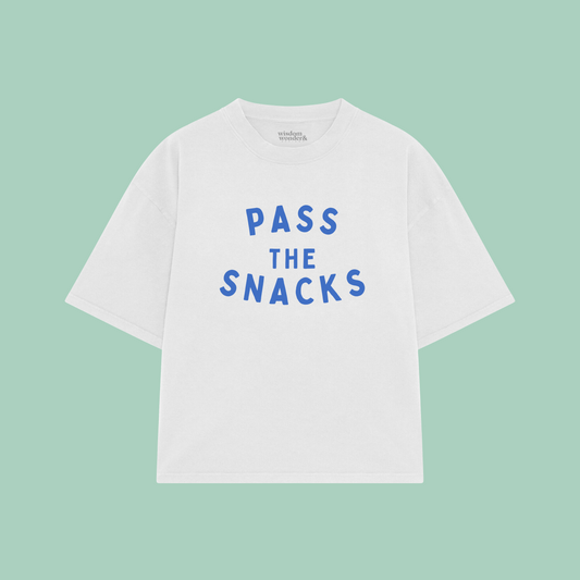 Pass The Snacks | Boxy T Shirt