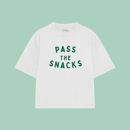 Pass The Snacks | Boxy T Shirt