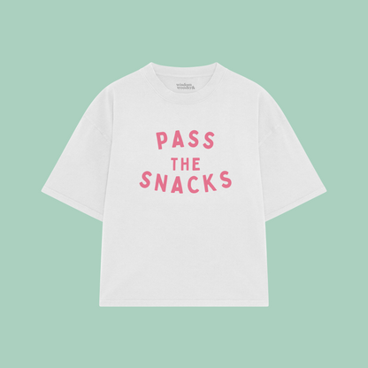 Pass The Snacks | Boxy T Shirt