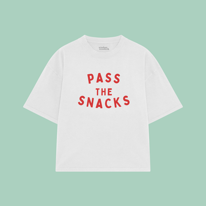 Pass The Snacks | Boxy T Shirt