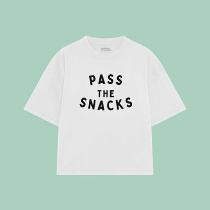 Pass The Snacks | Boxy T Shirt