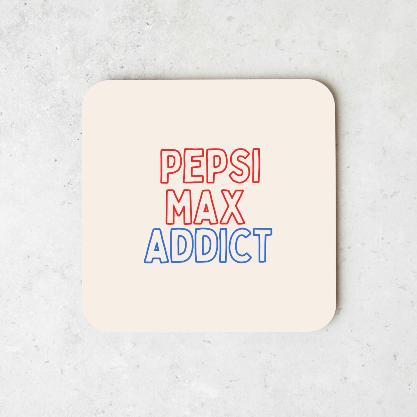 Pepsi Max Addict | Coaster