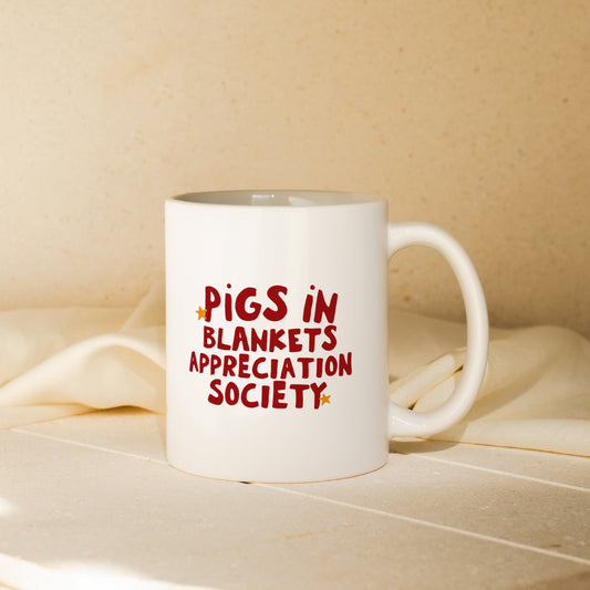 Pigs In Blankets Appreciation Society | Christmas Mug