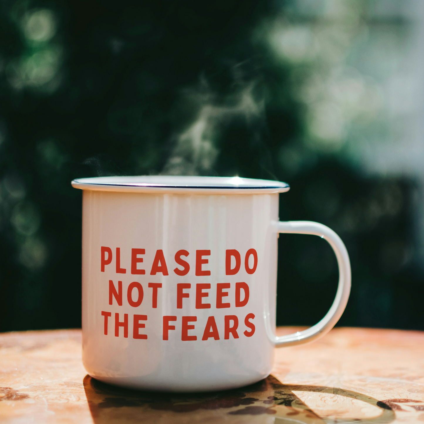 Please Do Not Feed The Fears | Mug