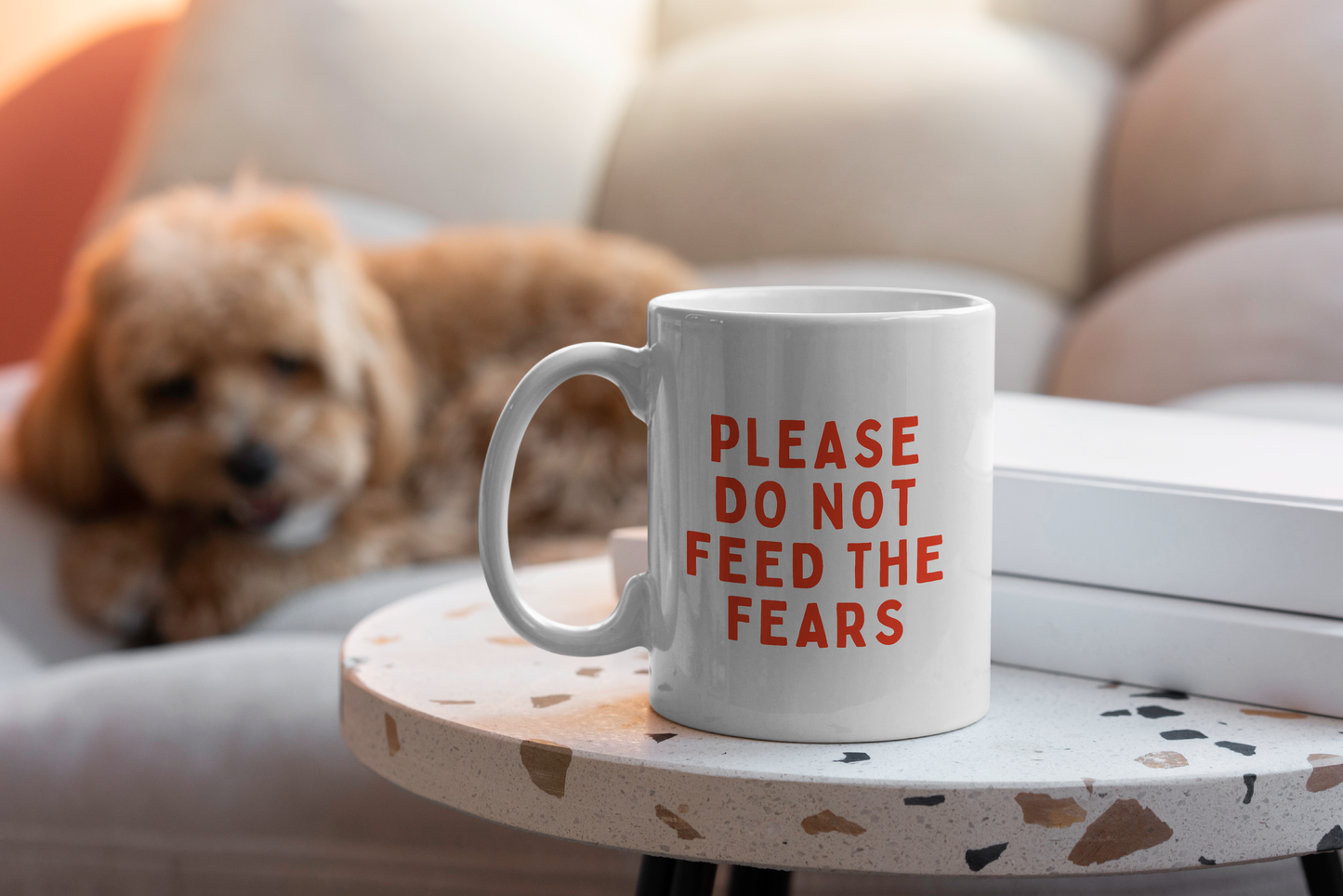 Please Do Not Feed The Fears | Mug