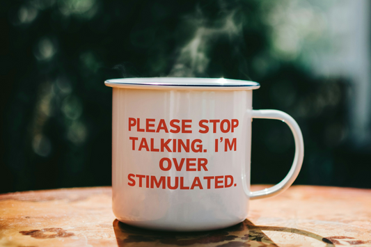 Please Stop Talking | Enamel Mug