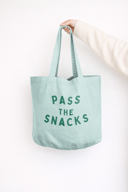 Pass The Snacks | Tote Bag