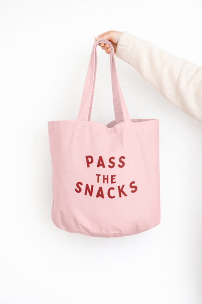 Pass The Snacks | Tote Bag