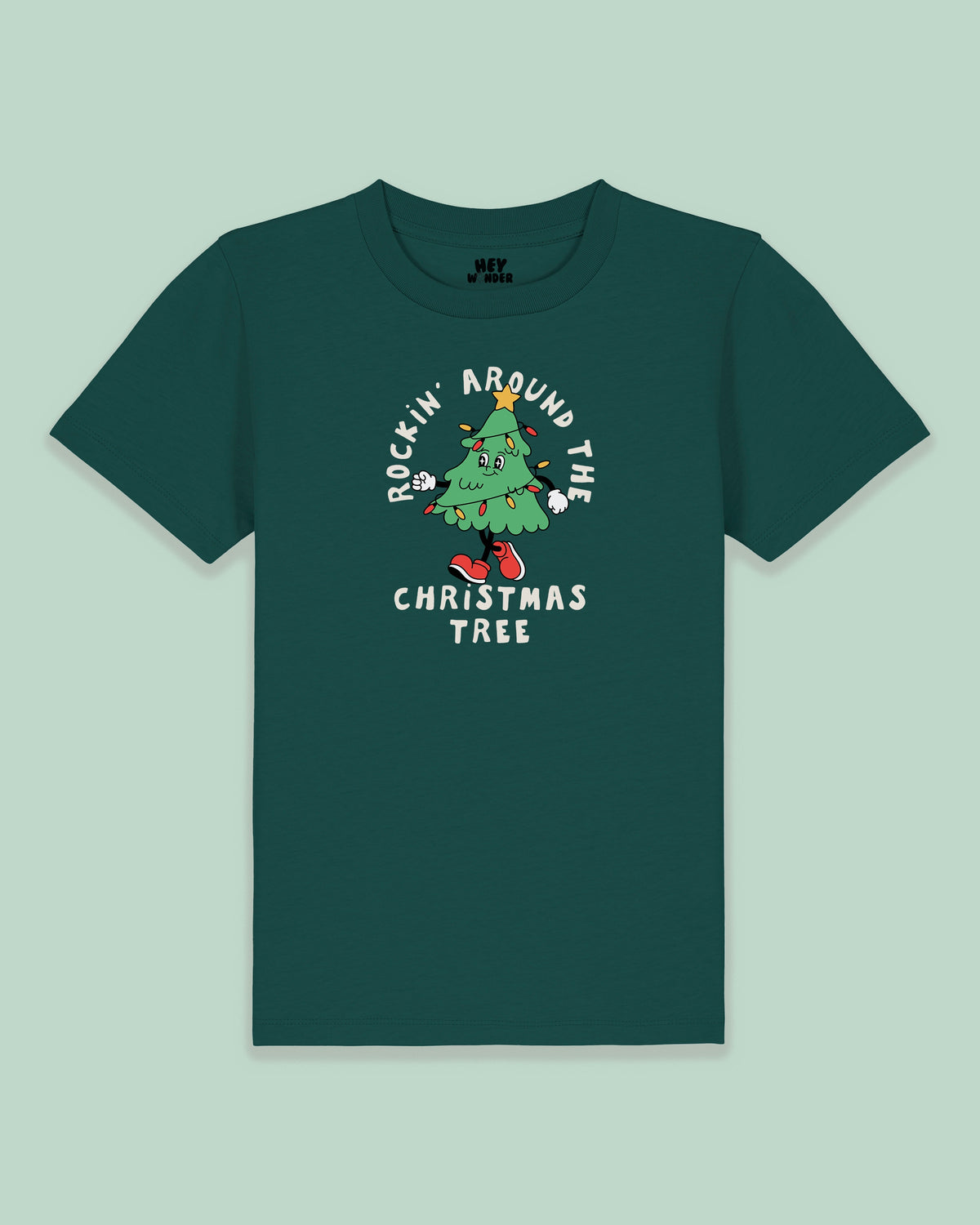 Rockin' Around The Christmas Tree | Kids Christmas T Shirt