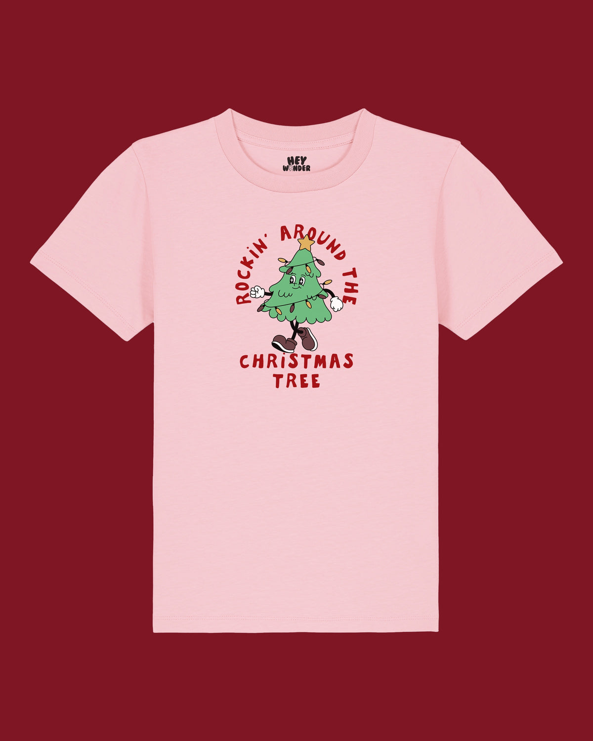 Rockin' Around The Christmas Tree | Kids Christmas T Shirt