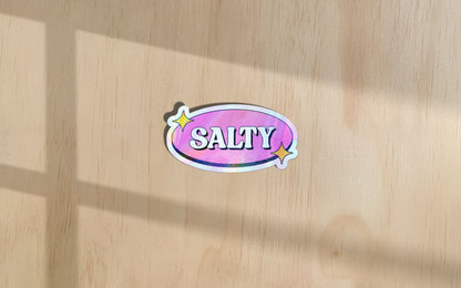WISDOM & WONDER DESIGNS X POTS UK | Salty | Sticker